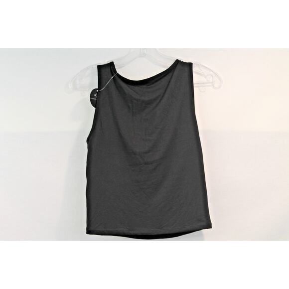Klassy Network Top Braless Tank Womens size M Black Built in Support - Picture 4 of 6